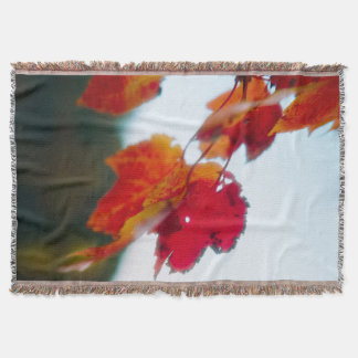 Autumn Foliage Cotton Blanket