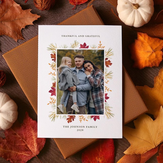 Autumn Foliage  Holiday Card (Creator Uploaded)