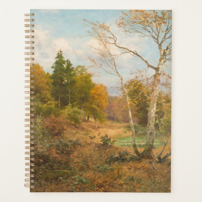 Autumn Forest – Heinrich Böhmer Planner (Front)
