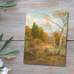 Autumn Forest – Heinrich Böhmer Postcard