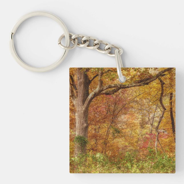 Autumn Forest Key Ring (Front)