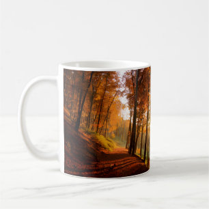 Autumn Forest Path Coffee Mug
