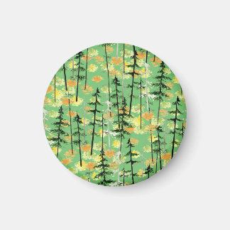 Autumn Forest: Seamless Natural Beauty Magnet