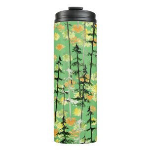 Autumn Forest: Seamless Natural Beauty Thermal Tumbler