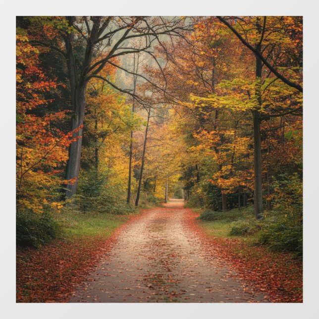 Autumn Forest Window Cling (Sheet)