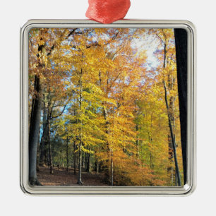 Autumn Forrest Metal Tree Decoration