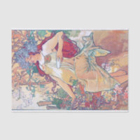 Autumn (Four Seasons), Alphonse Mucha