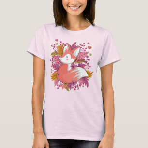 Autumn Fox & Berries T-Shirt