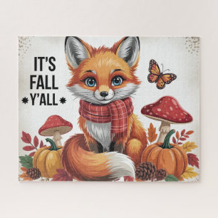 Autumn Fox Jigsaw Puzzle
