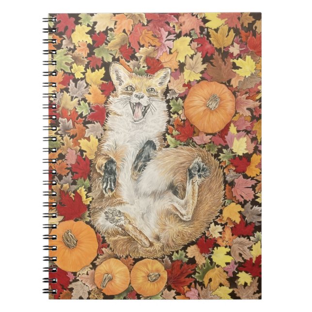 Autumn Fox Notebook (Front)