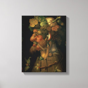 Autumn, from a series depicting the four canvas print