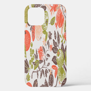 Autumn fruit decorative tile design. iPhone 12 case