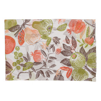 Autumn fruit decorative tile design. pillowcase