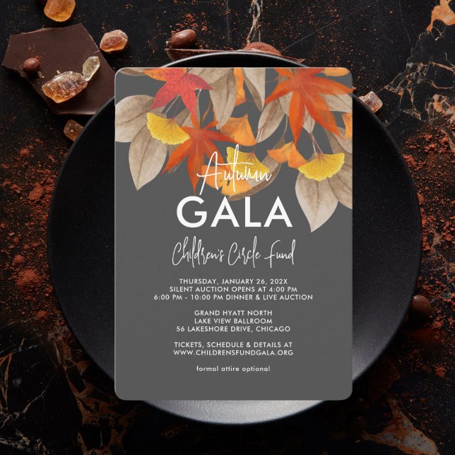 Autumn Gala Invitation (Creator Uploaded)