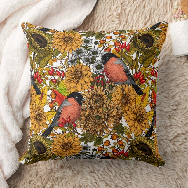 Autumn garden 1 cushion (Blanket)