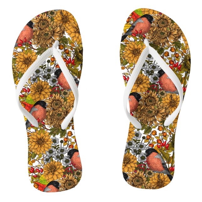 Autumn garden 1 jandals (Footbed)
