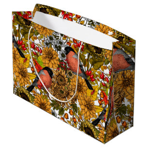 Autumn garden 1 large gift bag