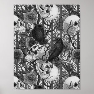 Autumn garden 1 poster