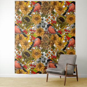 Autumn garden 1 tapestry