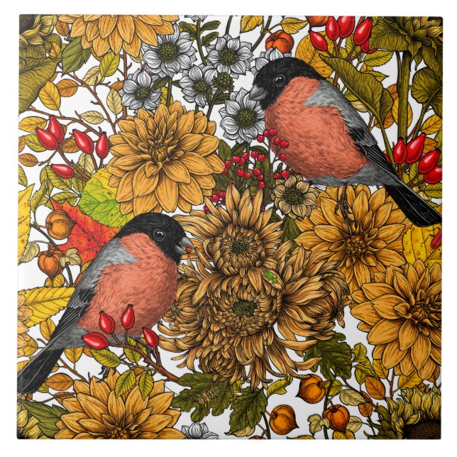 Autumn garden 1 tile (Front)