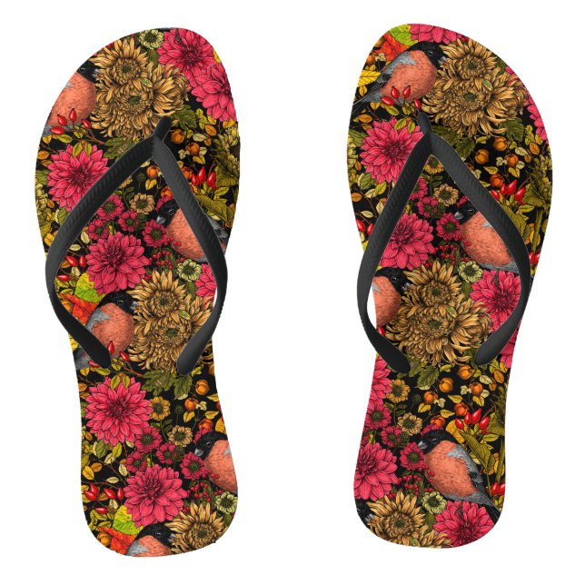 Autumn garden 2 jandals (Footbed)