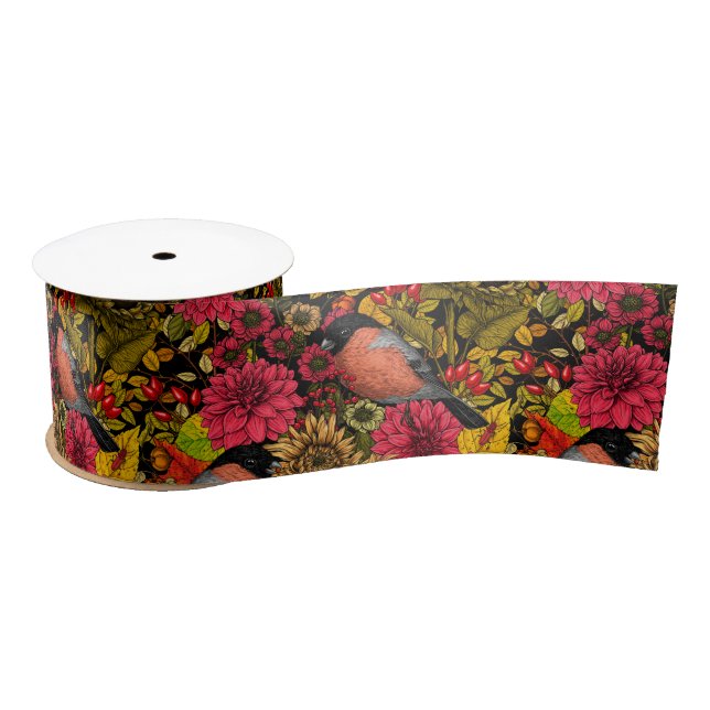 Autumn garden 2 satin ribbon (Spool)