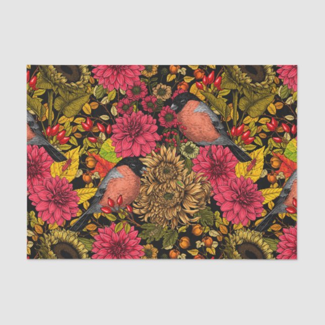 Autumn garden 2 tissue paper (Front)