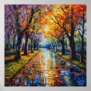 🍂 Autumn Garden Landscape Decor Gift For Home 🌸