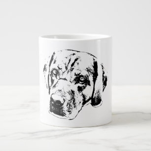 Autumn Gaze, Loyal Heart Large Coffee Mug