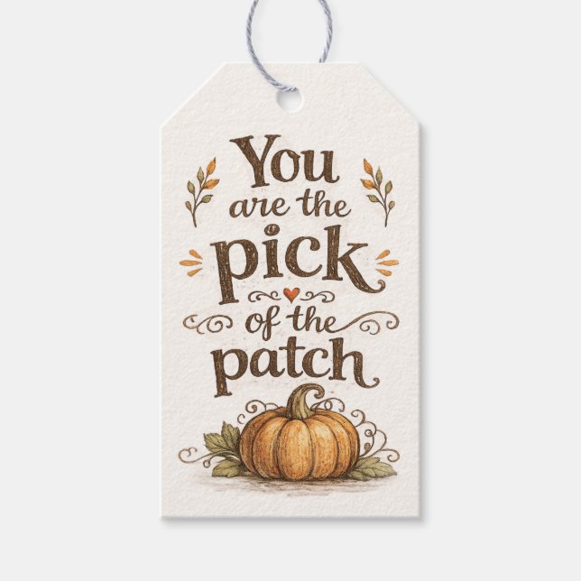 Autumn Gift Tags (Front)