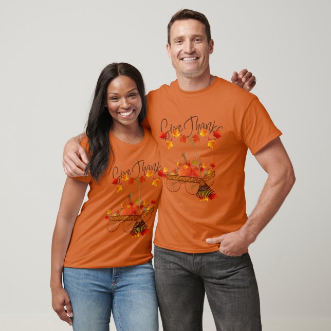 Autumn Give Thanks T-Shirt (Unisex)