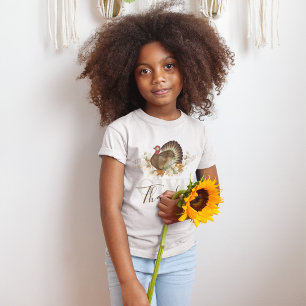 Autumn Give Thanks Thanksgiving T-Shirt