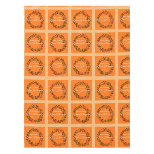 Autumn Give Thanks Wreath Pattern Tablecloth
