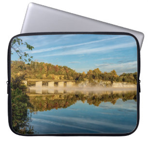 Autumn Glow Lake Springfield Laptop Sleeve
