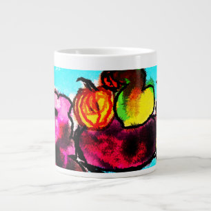 Autumn glow love large coffee mug