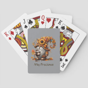 Autumn Gnome Playing Cards