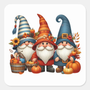 Autumn Gnomes Stickers