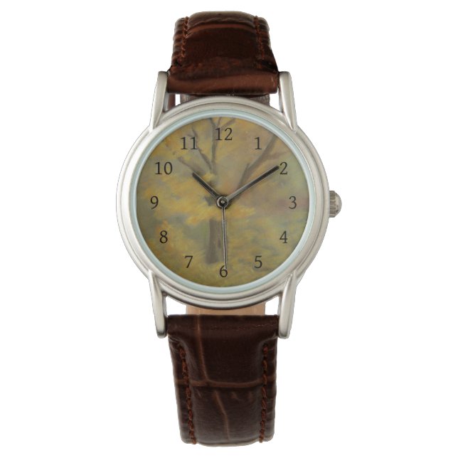 Autumn Gold Wrist Watch (Front)