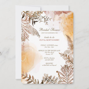 Autumn Grasses Invitation