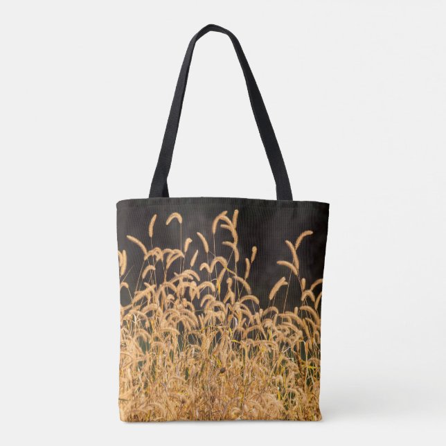 Autumn Grasses Tote Bag (Back)