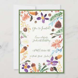 Autumn Greeting Card