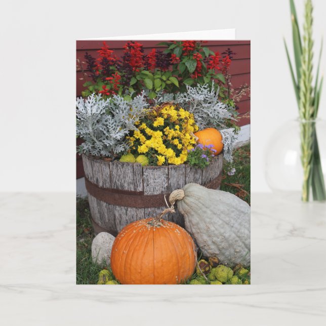 Autumn Greeting Card (Front)