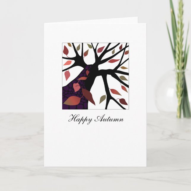 Autumn Greeting Card (Front)