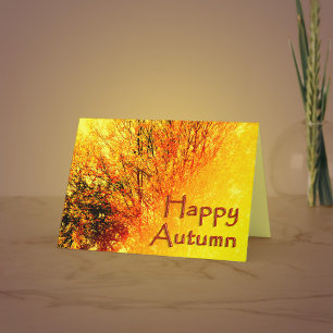 Autumn Greeting Card