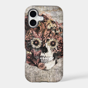 Autumn Grunge Ohm Skull