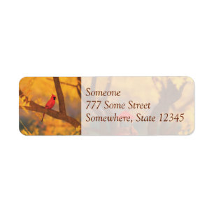 Autumn Guardian Address Labels