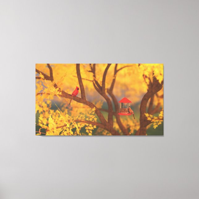 Autumn Guardian Canvas Print (Front)