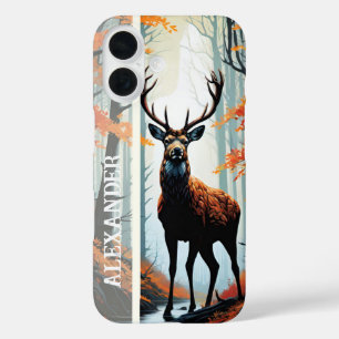 Autumn Guardian of the Forest iPhone 16 Case