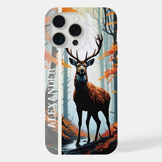 Autumn Guardian of the Forest iPhone Case (Back)