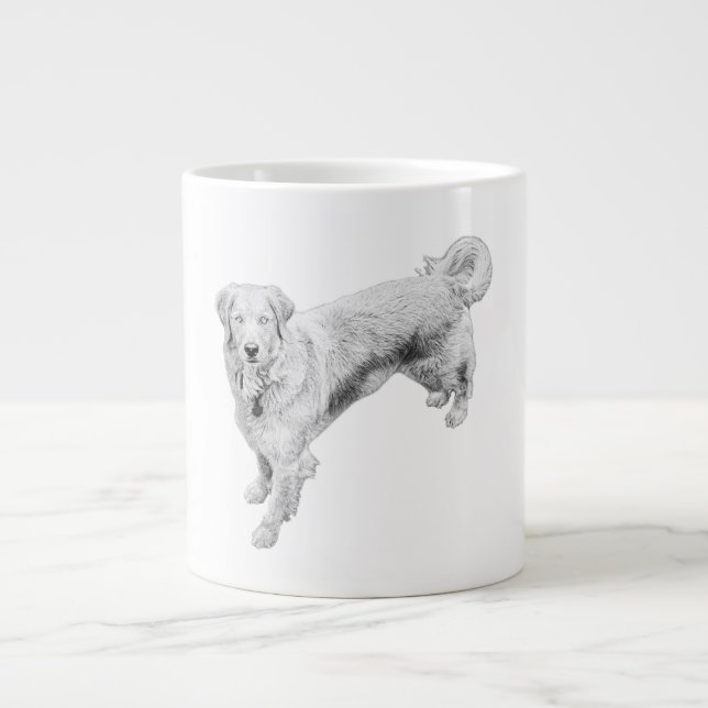 Autumn Guardian’s Calm Large Coffee Mug (Front)